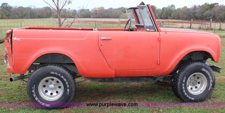 image for item L2428 1968 International Scout 800 SUV