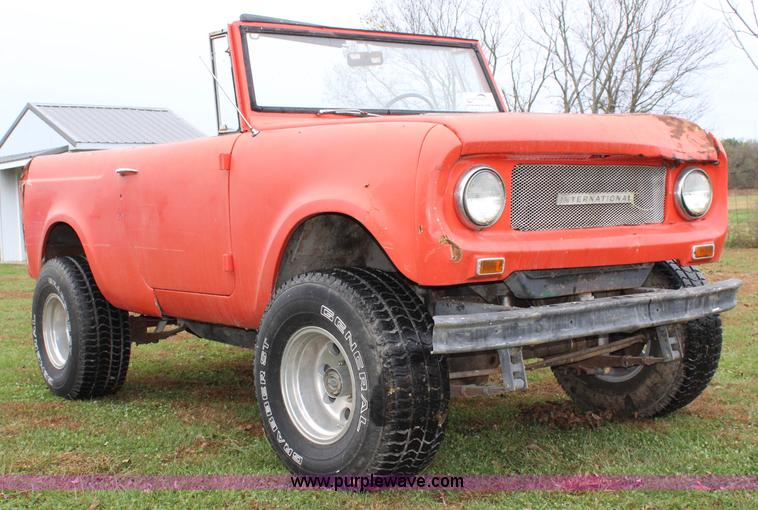 image for item L2428 1968 International Scout 800 SUV