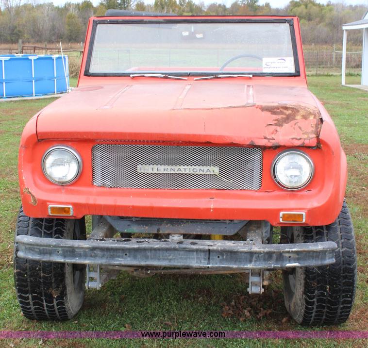 image for item L2428 1968 International Scout 800 SUV