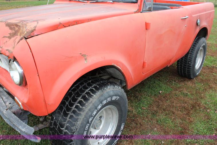 image for item L2428 1968 International Scout 800 SUV