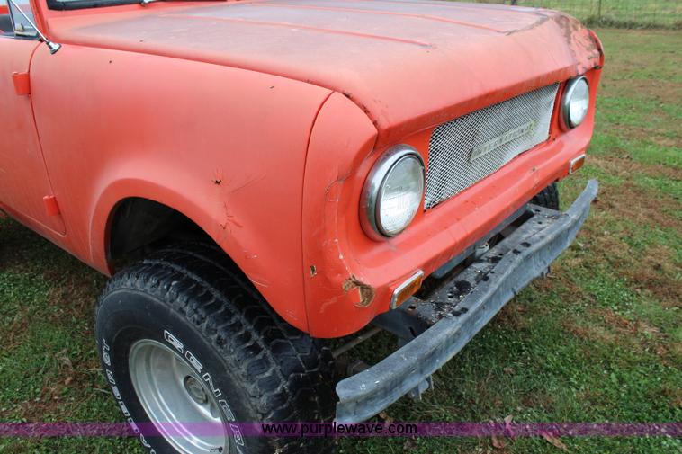 image for item L2428 1968 International Scout 800 SUV