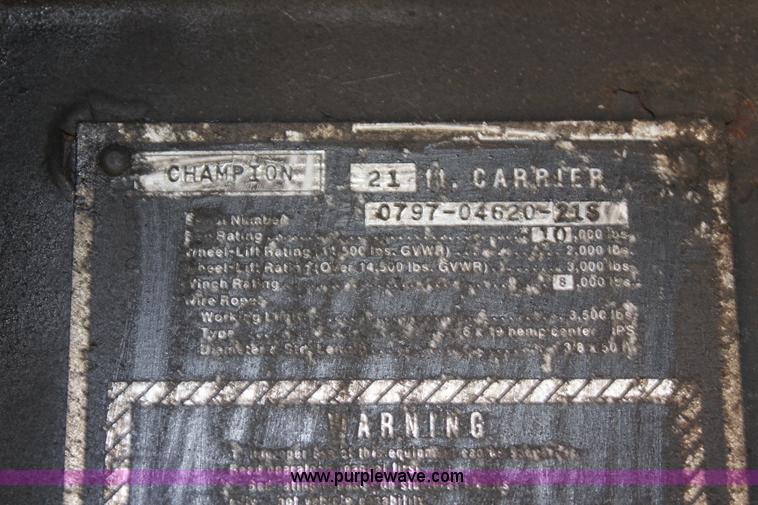 image for item L2433 1997 GMC C6500 rollback truck