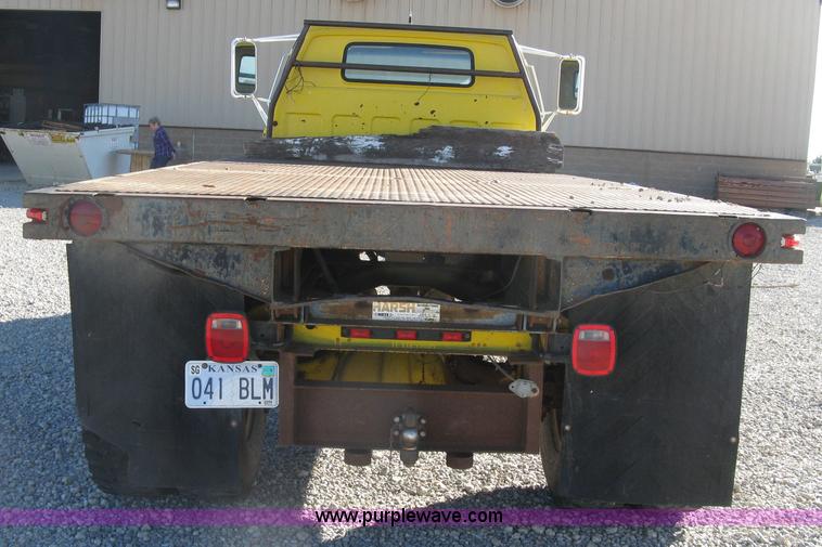 image for item L6439 1986 Chevrolet C70 Custom Deluxe flatbed truck