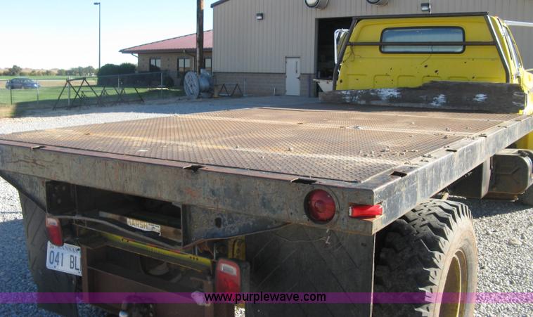 image for item L6439 1986 Chevrolet C70 Custom Deluxe flatbed truck