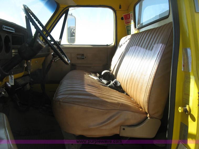 image for item L6439 1986 Chevrolet C70 Custom Deluxe flatbed truck