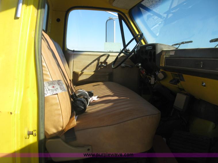 image for item L6439 1986 Chevrolet C70 Custom Deluxe flatbed truck