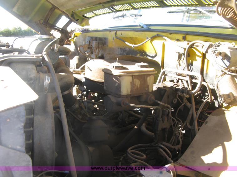 image for item L6439 1986 Chevrolet C70 Custom Deluxe flatbed truck