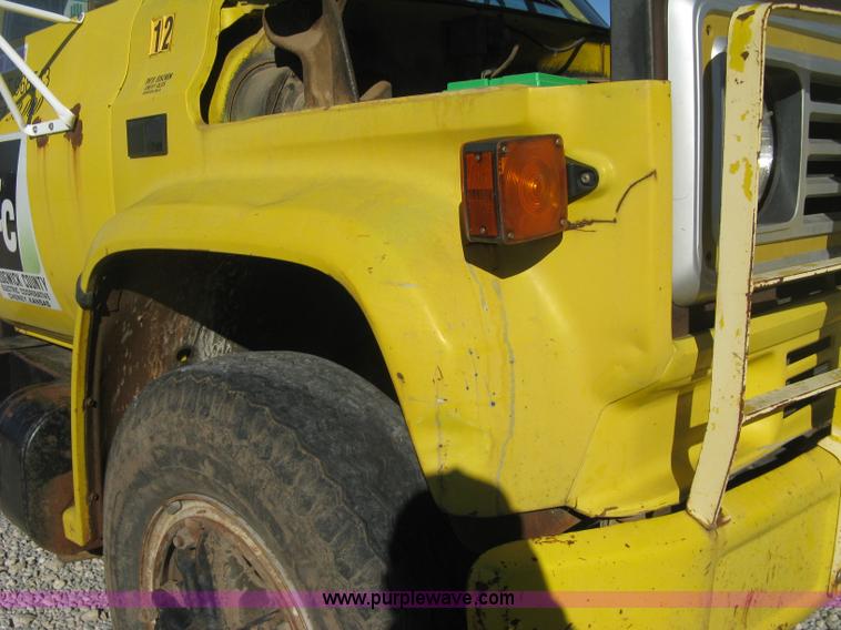 image for item L6439 1986 Chevrolet C70 Custom Deluxe flatbed truck