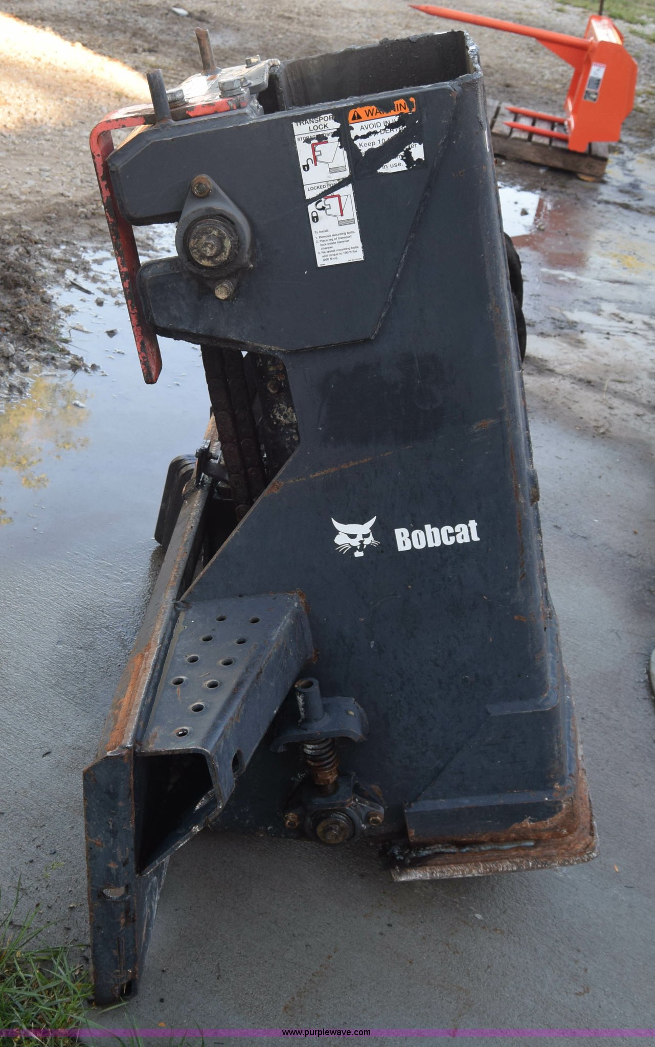 Bobcat skid steer drop hammer in Hesston, KS Item BL9824 sold