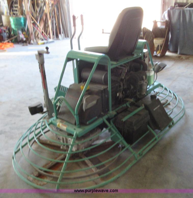 image for item BB9115 Whiteman ride-on power trowel