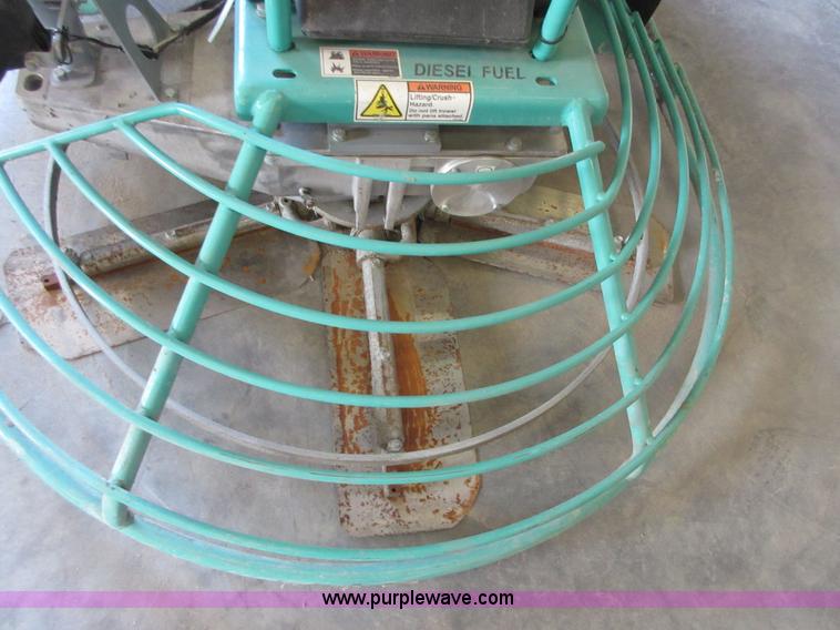 image for item BB9115 Whiteman ride-on power trowel