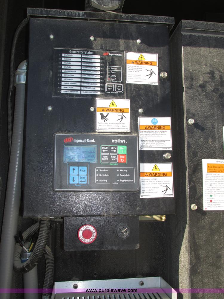 image for item H1050 2005 Ingersoll Rand S60 generator