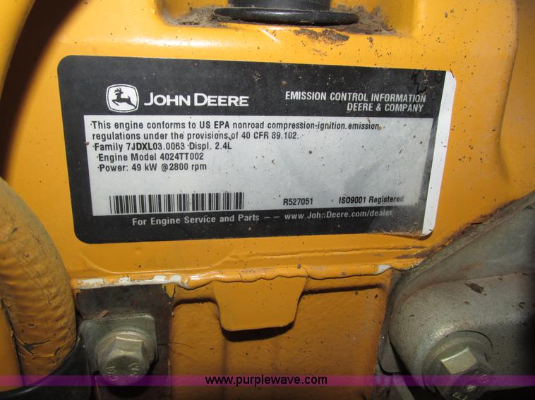 image for item H1064 2009 John Deere 320 skid steer