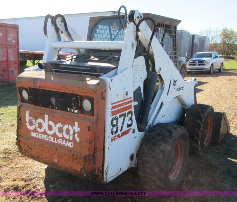 image for item I1855 Bobcat 873 skid steer