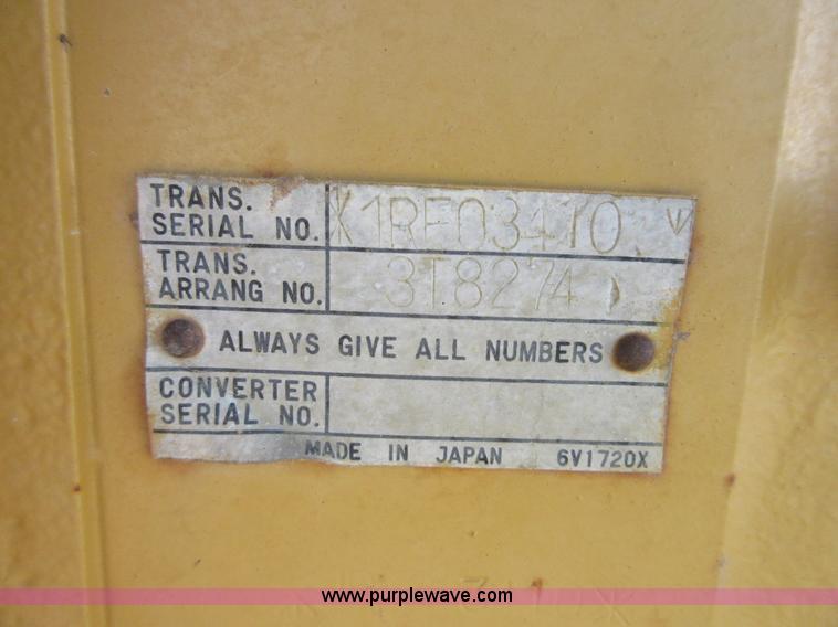 image for item I1865 1990 Caterpillar D5H LGP dozer