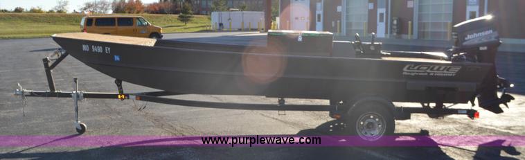 image for item I6288 2002 Lowe roughneck boat