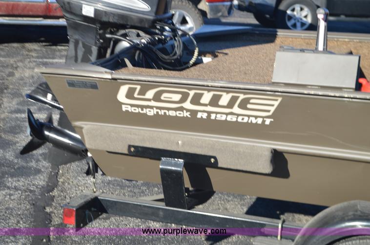 image for item I6288 2002 Lowe roughneck boat