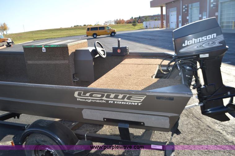 image for item I6288 2002 Lowe roughneck boat