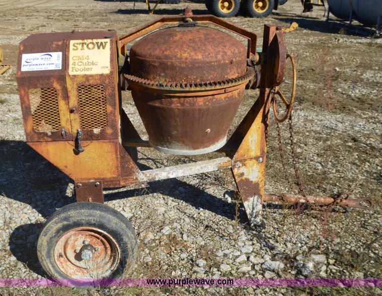 image for item I6301 Stow CM4 concrete mixer