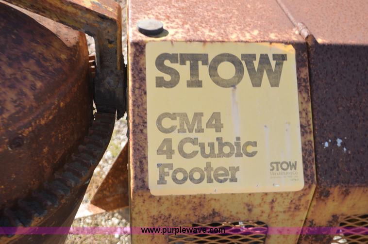 image for item I6301 Stow CM4 concrete mixer