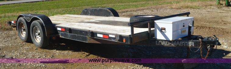 image for item I6305 2007 Loadmaster equipment trailer