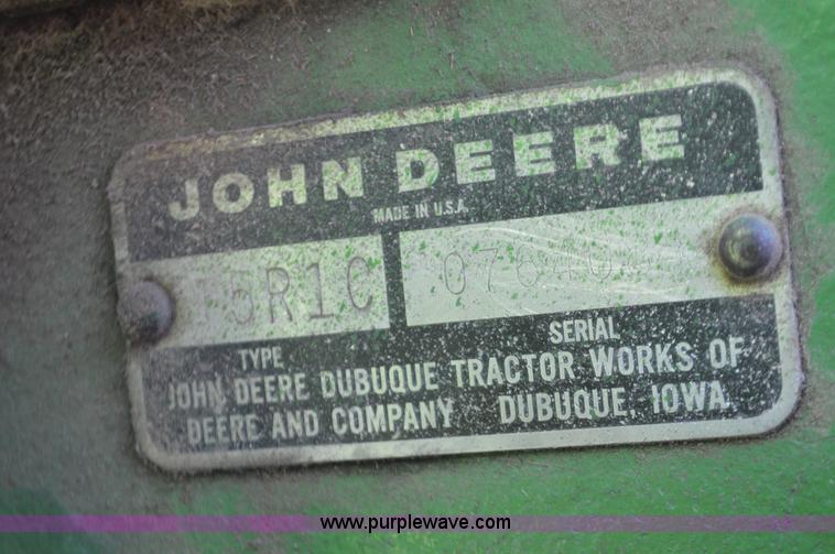 image for item I6308 John Deere 2020 tractor