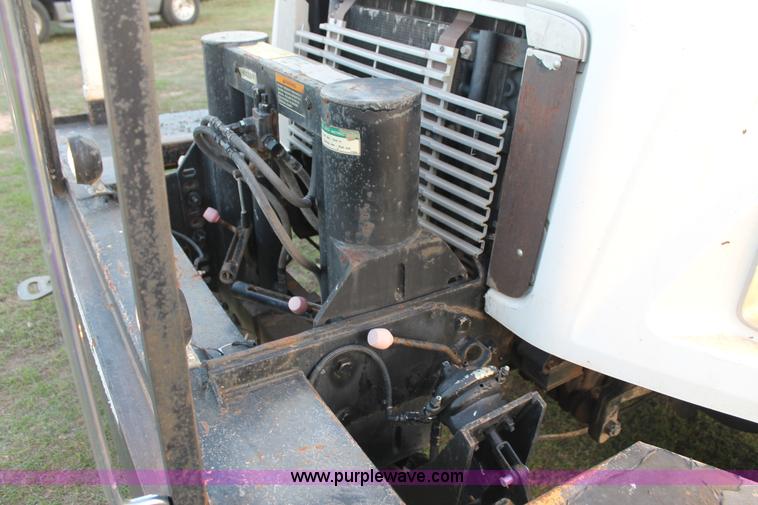 image for item J1390 2003 Freightliner FL80 Crew Cab railroad truck with crane