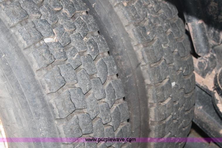 image for item J1390 2003 Freightliner FL80 Crew Cab railroad truck with crane