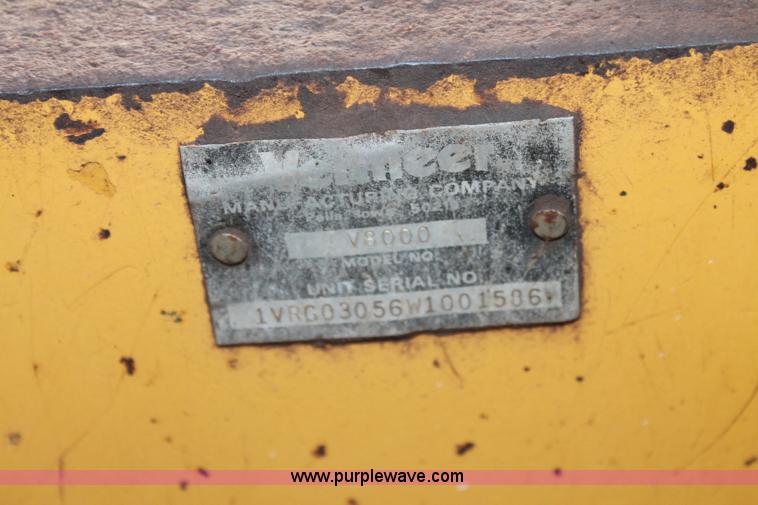 image for item J1391 Vermeer V8550 trencher