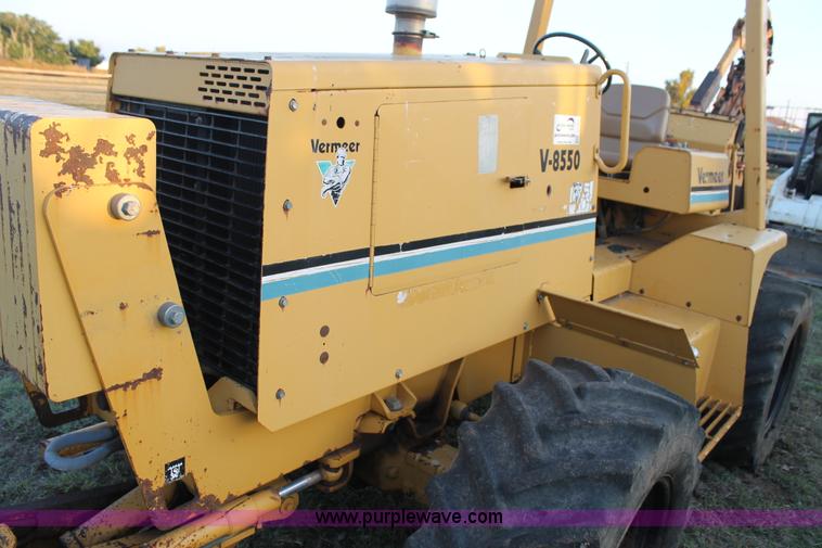 image for item J1391 Vermeer V8550 trencher