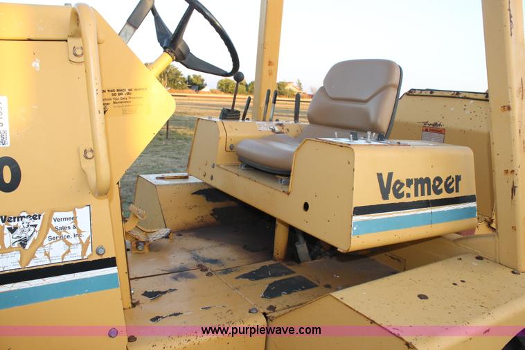 image for item J1391 Vermeer V8550 trencher