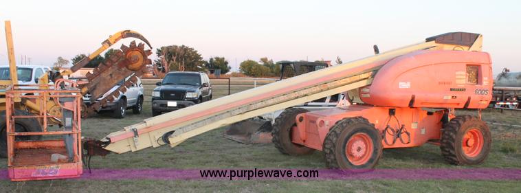 image for item J1392 JLG 600S boom lift