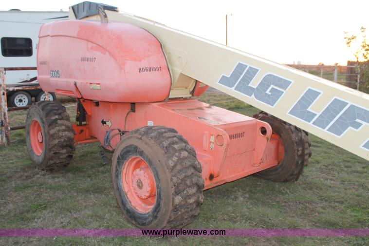 image for item J1392 JLG 600S boom lift