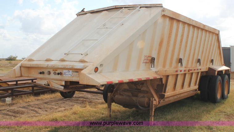 image for item J1408 2003 CPS belly dump trailer