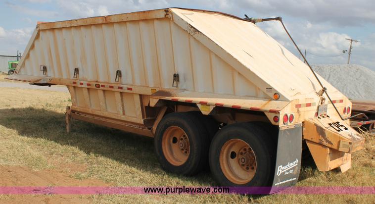 image for item J1408 2003 CPS belly dump trailer