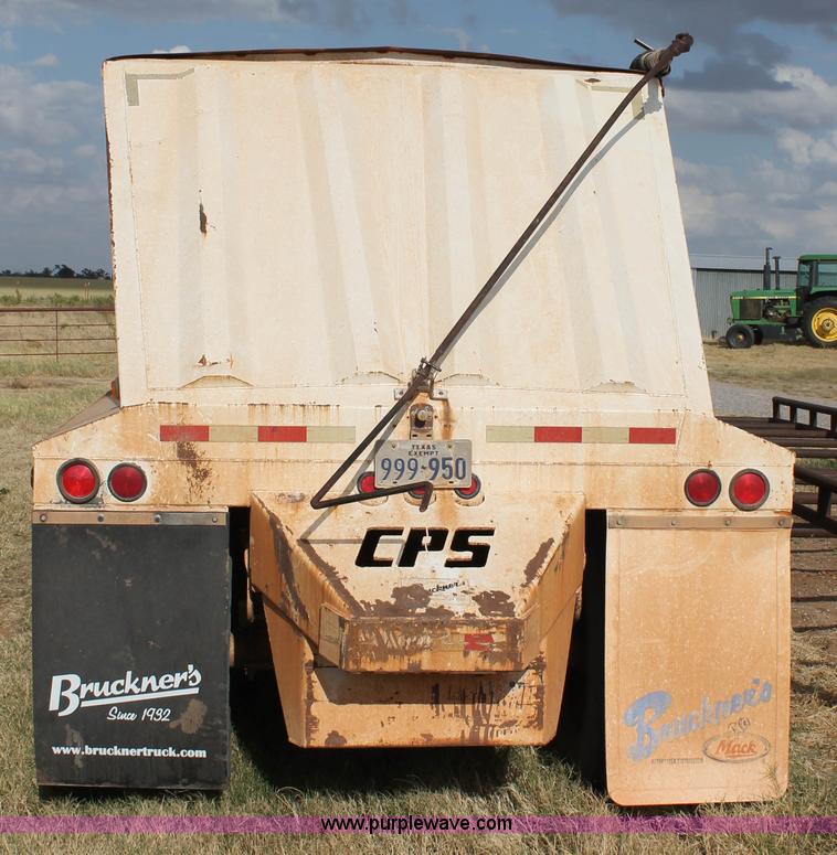 image for item J1408 2003 CPS belly dump trailer