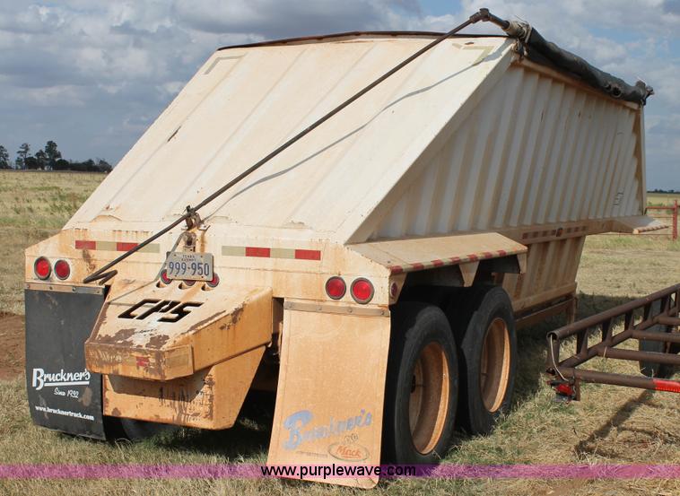 image for item J1408 2003 CPS belly dump trailer