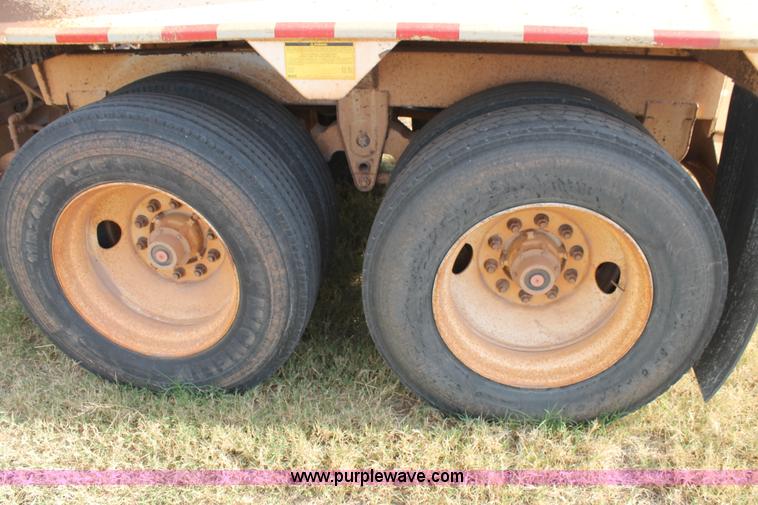 image for item J1408 2003 CPS belly dump trailer