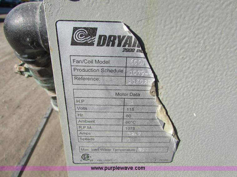 image for item J1712 DryAir heater system