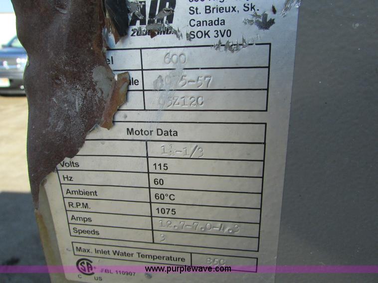 image for item J1722 DryAir heater system