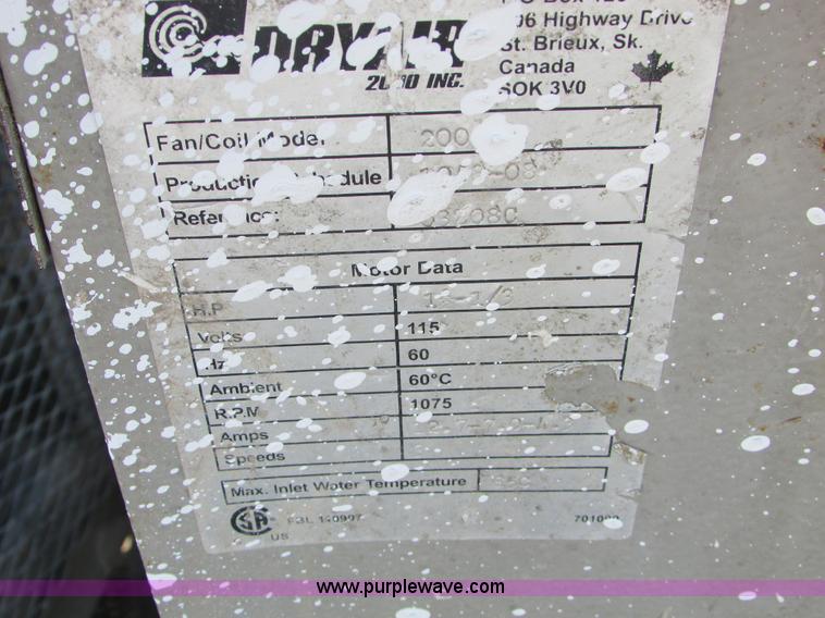 image for item J1724 DryAir heater system