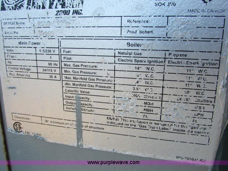 image for item J1725 DryAir heater system