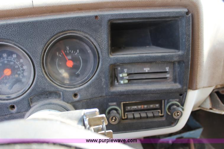 image for item J3559 1977 Chevrolet C30 Custom Deluxe utility truck