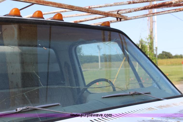 image for item J3559 1977 Chevrolet C30 Custom Deluxe utility truck