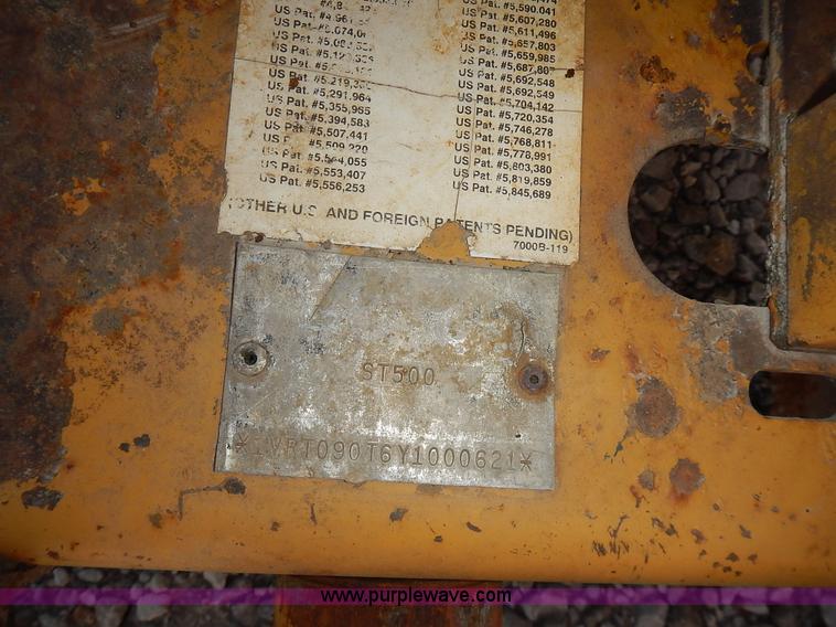 image for item J6373 Vermeer ST500 directional drill fluid tank