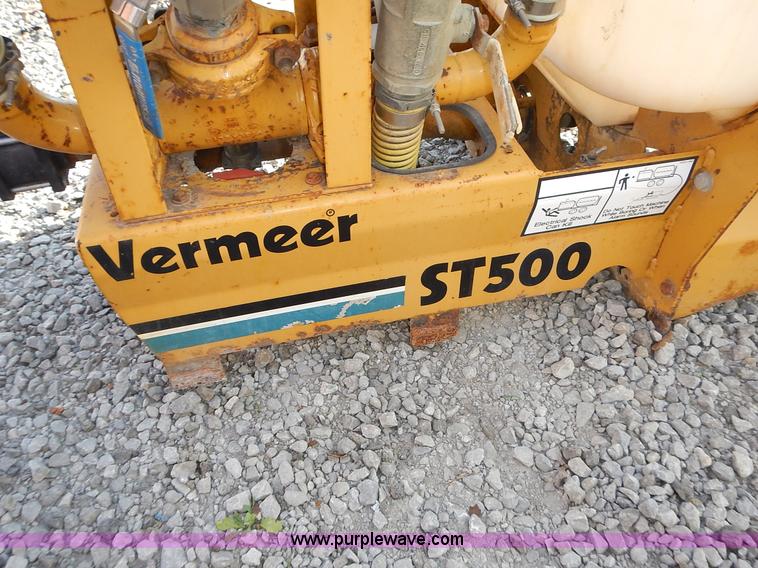 image for item J6373 Vermeer ST500 directional drill fluid tank