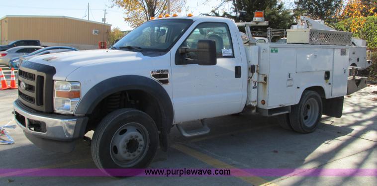 image for item J8743 2008 Ford F550 Super Duty service truck