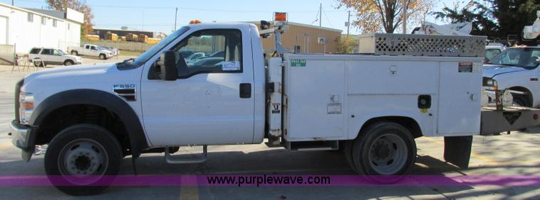 image for item J8743 2008 Ford F550 Super Duty service truck