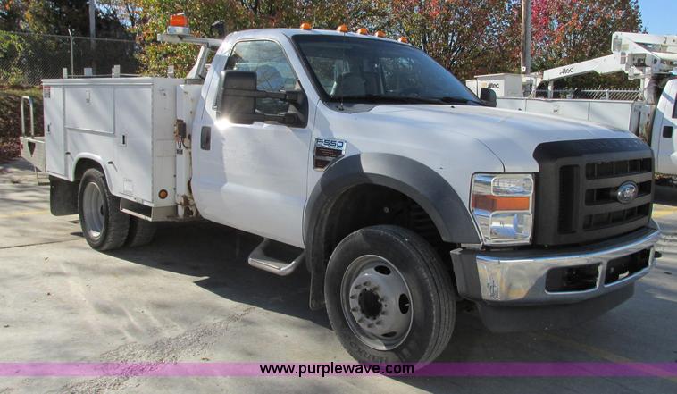 image for item J8743 2008 Ford F550 Super Duty service truck