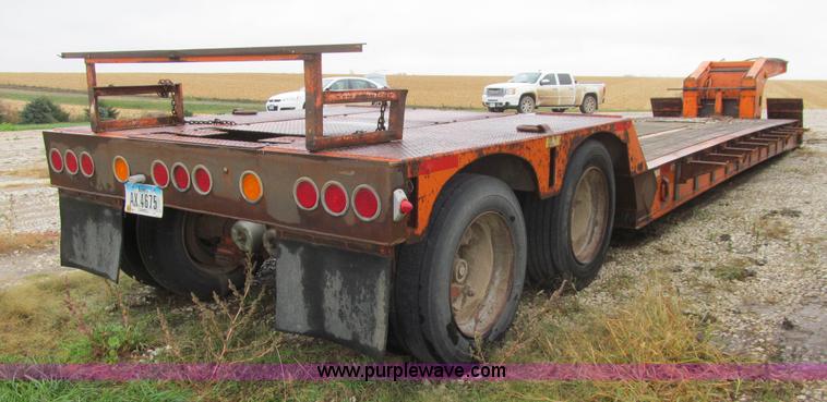 image for item L1814 1991 Load King PHD70/90-2SP equipment trailer